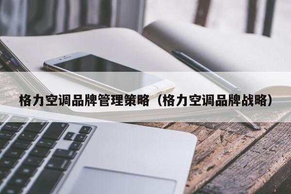 格力空调品牌管理策略（格力空调品牌战略）