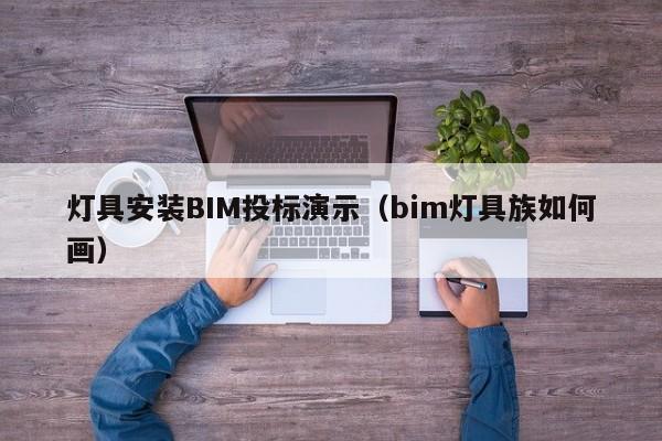 灯具安装BIM投标演示（bim灯具族如何画）